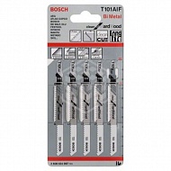 Полотно пильное Bosch Т 101 АIF по дереву (5 шт) для лобзика