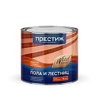 Эмаль для пола Престиж, быстросохнущая, жёлто-коричневая, 1,9 кг Эмаль для пола Престиж, быстросохнущая, жёлто-коричневая, 1,9 кг