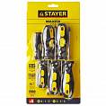 Фото Набор STAYER Отвертки MASTER Cr-V, SL 3,5,6 PH №0,№1,№2 , <6 пред> (1/10/40) 2513-H6_z02