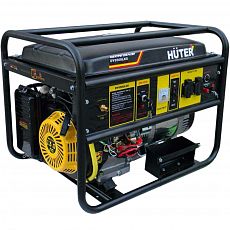 Генератор газовый Huter DY6500LXG 5кВт/75/22л/220В/руч.и эл.старт/4-х тактный_Z