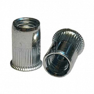 Заклепка резьбовая Daxmer, М6, цилиндр.борт, 500 шт 