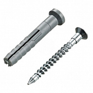 Дюбель гвоздь Tech-KREP  SM-L, 8х100 мм, с шурупом, 100 шт 