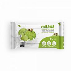 Влажные антибактериальные салфетки Grass Milana фисташковое мороженое <20шт> (1/72) IT-0578