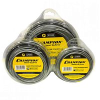 Леска для триммеров Champion Aluminium, 2,7 мм, 72 м, круглый + нож 
