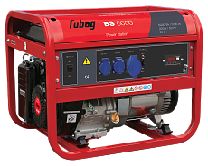 Генератор бензиновый BS 6600 Fubag 6кВт/86/25л/220В/ручной стартер/4-х такт. OHV_Р