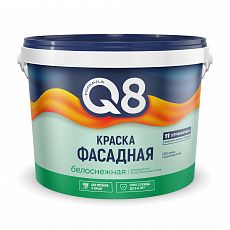 Formula Q8 Краска фасадная белоснежная 13 кг (1/1)