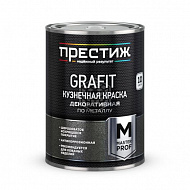 Краска кузнечная Престиж, с эффектом Grafit, шоколадная, 0,9 кг  