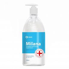 Фото Жидкое мыло Grass Milana, антибактериальное, 1 л