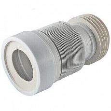 Удлинитель гибкий для унитаза с металической спиралью выпуск 110мм 280-575мм Ани пласт (1/20) K928