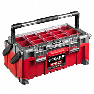 Ящик для инструментов ЗУБР Профессионал КОМБО-22, 567х314х245 мм, 22", 38138-22