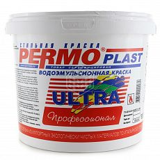 Фото Краска PERMOPLAST Ультра для внутренних и внешних работ 6 кг