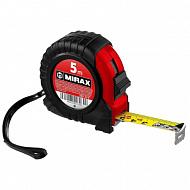 Рулетка MIRAX Rubber, 5 м, 18 мм, 34011-05-18