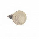 Саморез 4,2х16 мм, прессшайба, сверло, RAL 1013, 1000 шт 