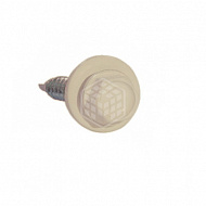 Саморез 4,2х16 мм, прессшайба, сверло, RAL 1013, 1000 шт 