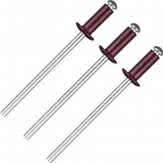 Заклепка Daxmer ZK-3,2 х8 красная 3005, <1000 шт>
