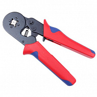 Пресс-клещи DERZHI Кримпер для обжима кабельных наконечников, пластиковый кейс, 1200 наконечников, 444-1200