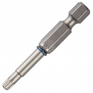 Биты торсионные кованые Зубр ЭКСПЕРТ, E 1/4", T10, 50 мм, 2 шт, 26015-10-50-2