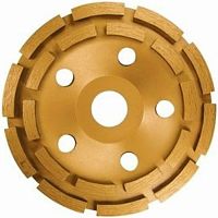 Чашка алмазная зачистная Matrix 72990, двухрядная, 125 мм Чашка алмазная зачистная Matrix 72990, двухрядная, 125 мм