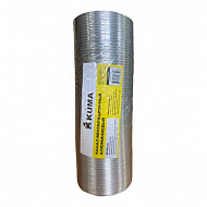 Канал вентиляционный алюминиевый KUMA, 100 мм, 3 м 