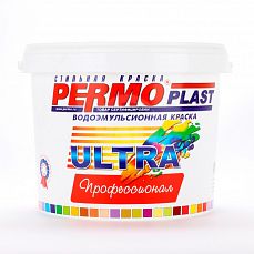 Фото Краска PERMOPLAST Ультра для внутренних и внешних работ 10 кг