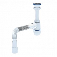 Сифон Ани Пласт А0110, 1 1/2"х40 мм