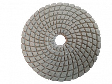 Алмазный гибкий шлифовальный круг черепашка Derzhi, 100 мм, P 100, мокрое шлифование, 83508 