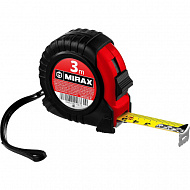Рулетка MIRAX Rubber, 3 м, 18 мм, 34011-03-18