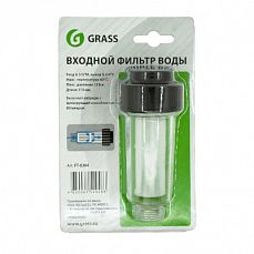 Фото Полупрофессиональный входной фильтр Grass для воды, Small, 12 бар, 60С, FT-0304 