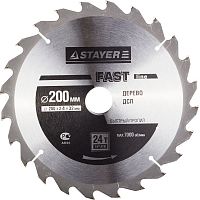 Диск пильный Stayer Master Fast-Line по дереву 200*32 мм 24Т Диск пильный Stayer Master Fast-Line по дереву 200*32 мм 24Т