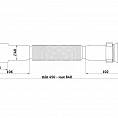 Фото Сифон гофрированный 1 1/2"х40/50 Ани пласт (1/60/180) G106
