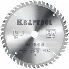Пильный диск KRAFTOOL Precision по дереву 190 х 20 мм, 40Т (1/1) 36952-190-20_Z