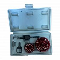 Набор коронок Derzhi, по дереву, 19-64 мм, +адаптер, 8 шт, 8305-003