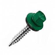 Саморез кровельный мятно-зеленый 5,5х19 мм, 4000 шт 