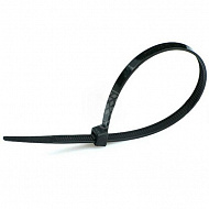 Стяжки нейлоновые чёрные КСС, 4х200 мм, 100 шт