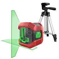 Нивелир лазерный CONDTROL QB Green Set, 2х1,58 B, ±0,5 мм, 20 м, 1/4'' 