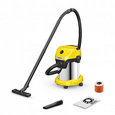 Пылесос KARCHER WD 3 P S V-17/4/20 1000Вт/5,15кг/контейнер 17л/шланг 2м (аналог 1.629-891.0)