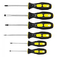 Набор отвёрток Stayer Master, SL 3, 5, 6; PH №0, №1, №2; 6 предметов Набор отвёрток Stayer Master, SL 3, 5, 6; PH №0, №1, №2; 6 предметов