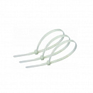 Хомут-стяжка Derzhi КСС, 4х400 мм, нейлоновые, белые, 100 шт