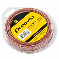 Леска для триммеров CHAMPION Whisper-twist 3,0мм* 12м (витой квадрат) (1/1) C7121