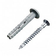 Дюбель гвоздь с шурупом Tech-KREP SM-G, 6х40 мм, 2000 шт 