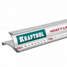 Линейка KRAFTOOL  KRAFT-LINE со стальной направляющей 1.5 м, усиленная алюминиевая (1/1) 34275-150_Z