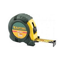 Рулетка Kraftool, с нейлоновым покрытием, 5 м, 19 мм, 34122-05-19_z01 Рулетка Kraftool, с нейлоновым покрытием, 5 м, 19 мм, 34122-05-19_z01