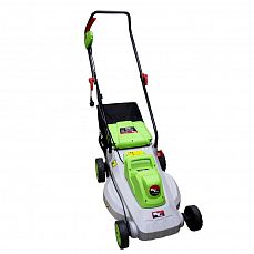 Газонокосилка электрическая Redverg RD-ELM105G 1,8кВт/шир.скаш40см/высота75мм/травосборник 35л_S