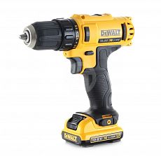 Дрель-шуруповерт акк. DCD710D2 DeWalt 10.8В/1,1кг/БЗП/2А.ч/2АКБ Li-ion/2скор./кейс