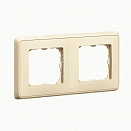 Рамка Legrand Cariva DIY, 2 поста, слоновая кость, 695971