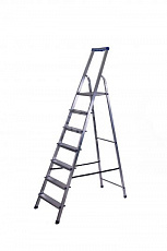 Стремянка Stairs алюминиевая люкс с органайзером 7 ступеней (2,20/3,54/0,510) AS07LX