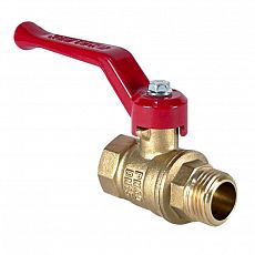 Кран шаровой латунный Valfex DeltaPro вн/нар руч. рычаг, 1" <1> (8/32) VF.215.LR1.100.DP_пром