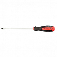 Отвертка Matrix Anti-Slip Fusion, SL5,0х150 мм, CrV, 3к рукоятка, 11420