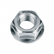 Гайка шестигранная с фланцем, М12, 100 шт фп