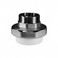Муфта комбинированная разъёмная (американка) Valfex 10156220, 32 мм, 3/4", нр.р.